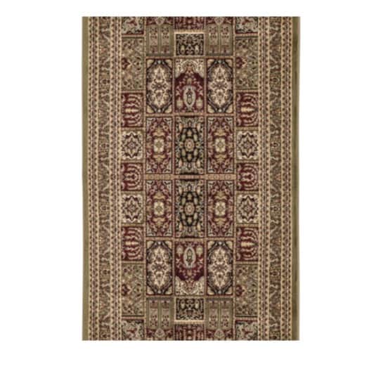 6 mm Thick Oriental And Red Traditional Carpet - front_view