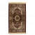 6 mm Thick Oriental And Red Traditional Carpet - top_view