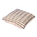 Nomaadi Blue & Neutral Horizon Boho Cushion Cover for Sofa, Bed & Home Decor - 20x20 inches - top_view