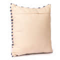 Nomaadi Blue & Neutral Horizon Boho Cushion Cover for Sofa, Bed & Home Decor - 20x20 inches - left_view