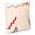 Nomaadi Tufted Abstract Handmade Boho Multi Colored Premium Cotton Cushion Cover (20x20 inches - top_view