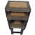wooden nester set of three brass fitting - front_view