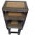 wooden nester set of three brass fitting - rear_view