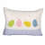 Nomaadi Embroidered Lumbar Egg Cushion Cover for Kids 12x20 inches, Kids Room Decor Pillow Cover for Decoration & Gift - Bed Chair Couch Sofa - photo
