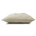 Nomaadi Embroidered Deep Sea Marlin Lumbar Cushion Cover 14 x 20 inches, Ocean Themed Decorative Pillow Cover in Cotton Fabric Bed, Living Room, Sofa - rear_view