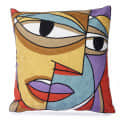 Nomaadi Dual Face Abstract Art Cushion Cover - photo