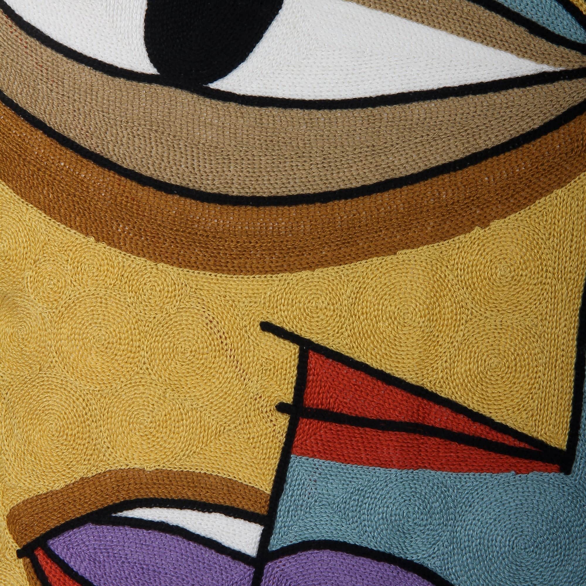 Nomaadi Dual Face Abstract Art Cushion Cover - front_view