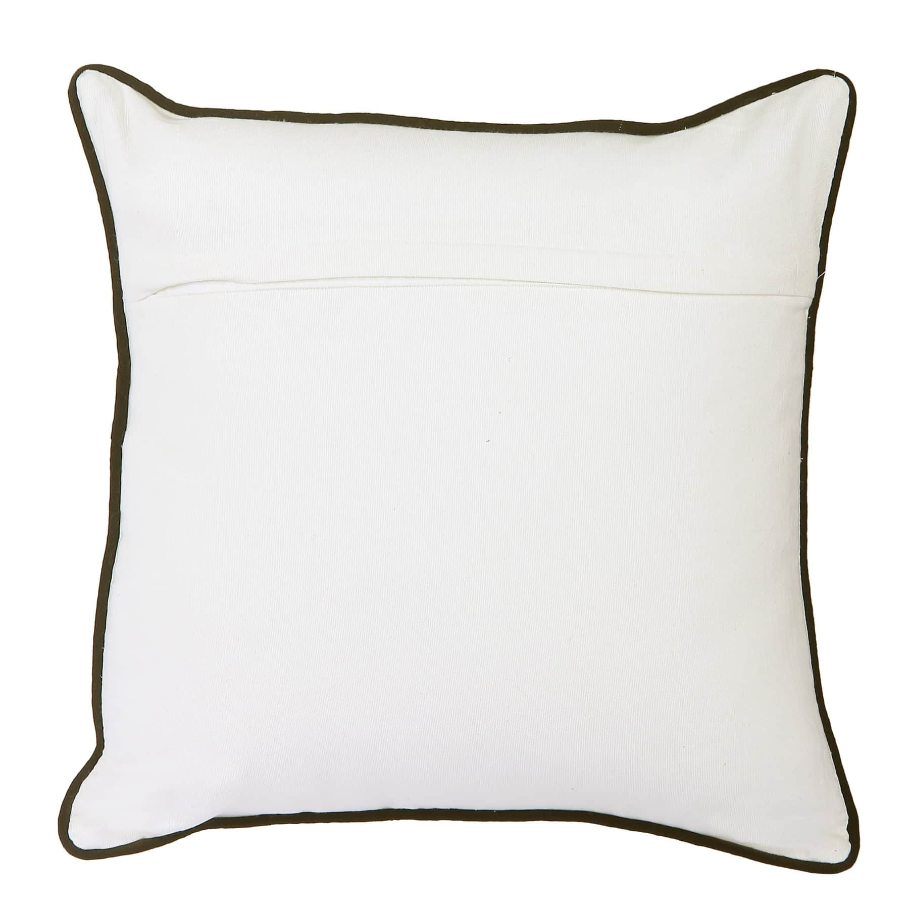 Carpe Diem Typographical Cushion Cover, 16x16 - left_view