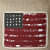 Nomaadi Vintage American Flag Cushion Cover with Jute Look (18x18 inches) Cotton Fabric Decorative Pillow for Sofa Chair Couch Bedroom - front_view