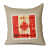 Nomaadi Vintage Canadian Flag Decorative Cushion Cover 18×18″ Square Digital Print Pillowcase Home Decor for Living Room, Bed, Sofa, Chair - photo