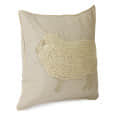Nomaadi Sheep Wool Embroidered Cushion Cover (Size 18x18) - top_view