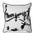 Nomaadi Never Grow Up Embroidered Cushion Cover 18x18 inches - photo