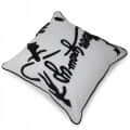 Nomaadi Never Grow Up Embroidered Cushion Cover 18x18 inches - top_view