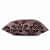 Brown Damask Flock Embroidery Pillow Cover (Pack of 2) - rear_view