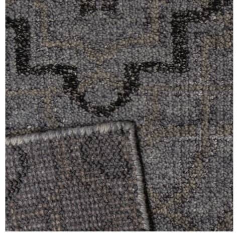 Blended Wool and Viscose Carpet - top_view