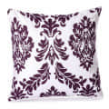Purple Damask  Pillow Cover (Pack of 2) - photo