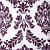 Purple Damask  Pillow Cover (Pack of 2) - front_view