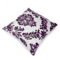 Purple Damask  Pillow Cover (Pack of 2) - top_view
