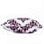 Purple Damask  Pillow Cover (Pack of 2) - rear_view