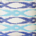Blue Ocean Waves Cushion Cover - front_view