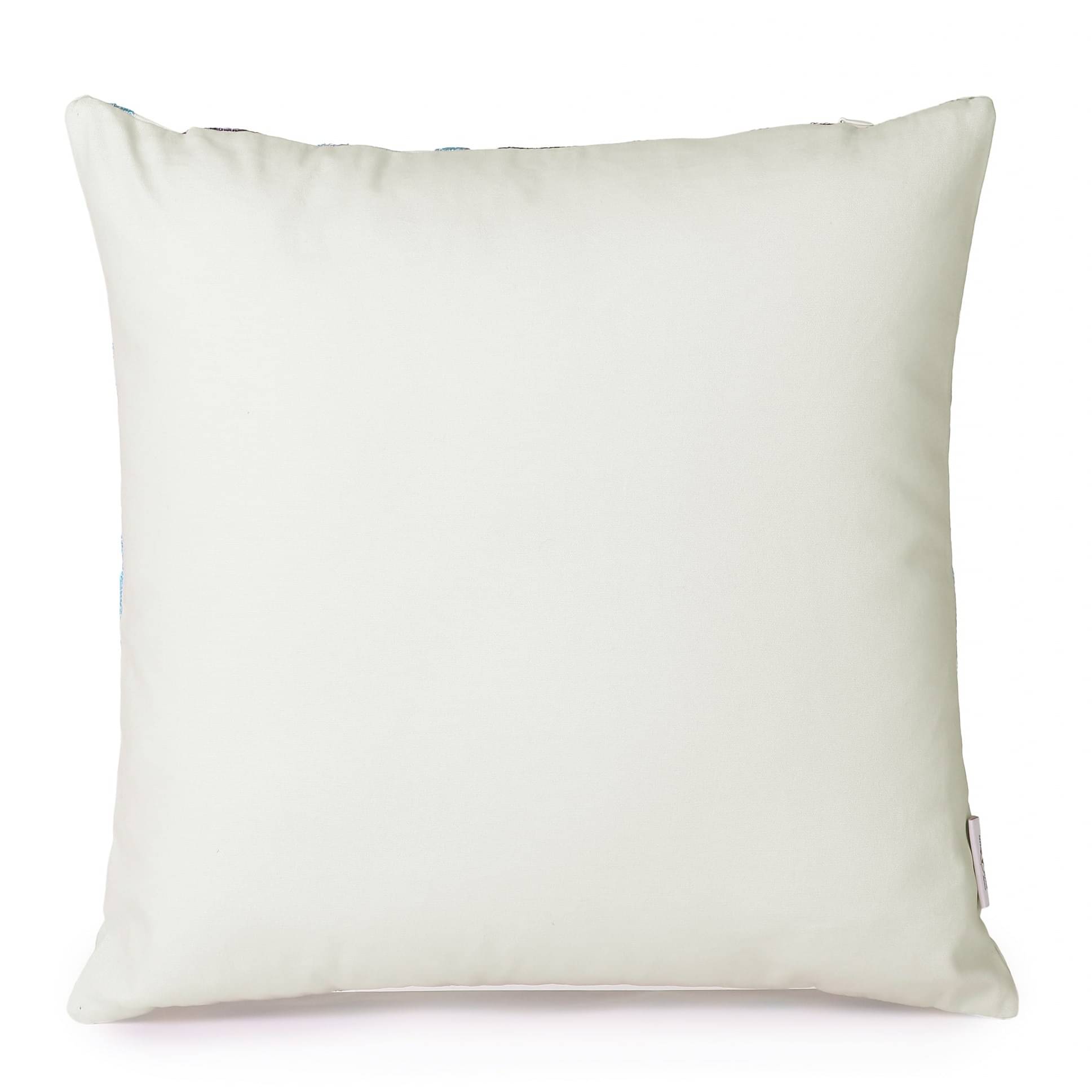 Blue Ocean Waves Cushion Cover