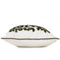 Linen Embroidered Cushion Cover - rear_view