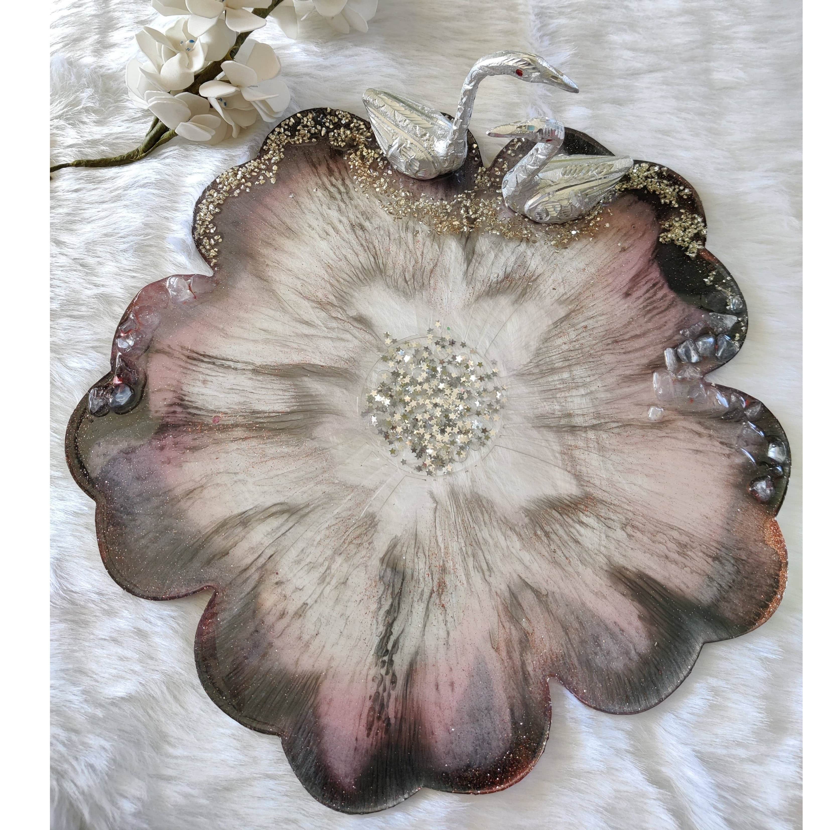 RESIN TRAY with Glossy Finish - bottom_view