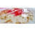 Red & Golden Tea Coaster (set of 4) - top_view
