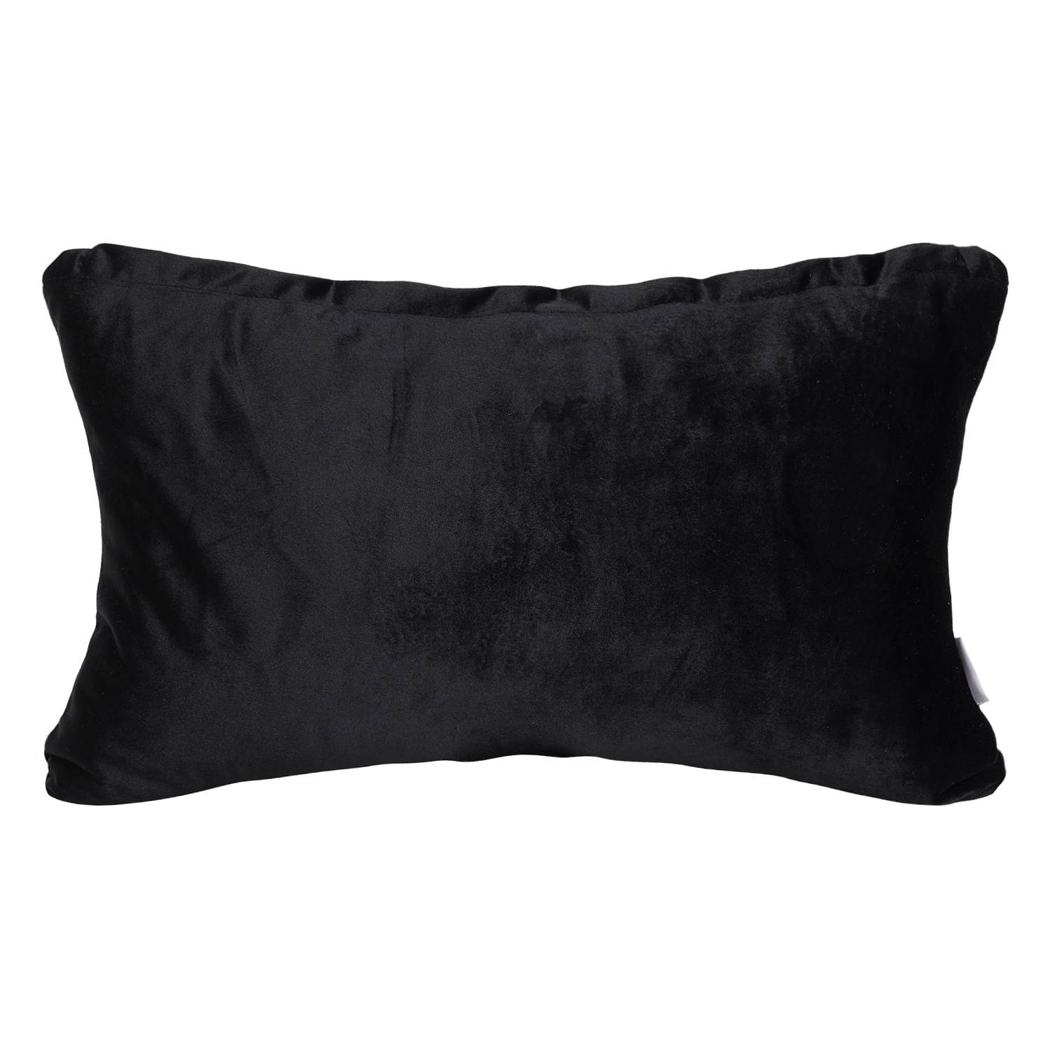 Black Premium Lumbar Cushion Cover(set of 2)