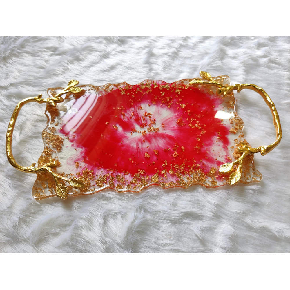 Handmade Resin Tray - photo