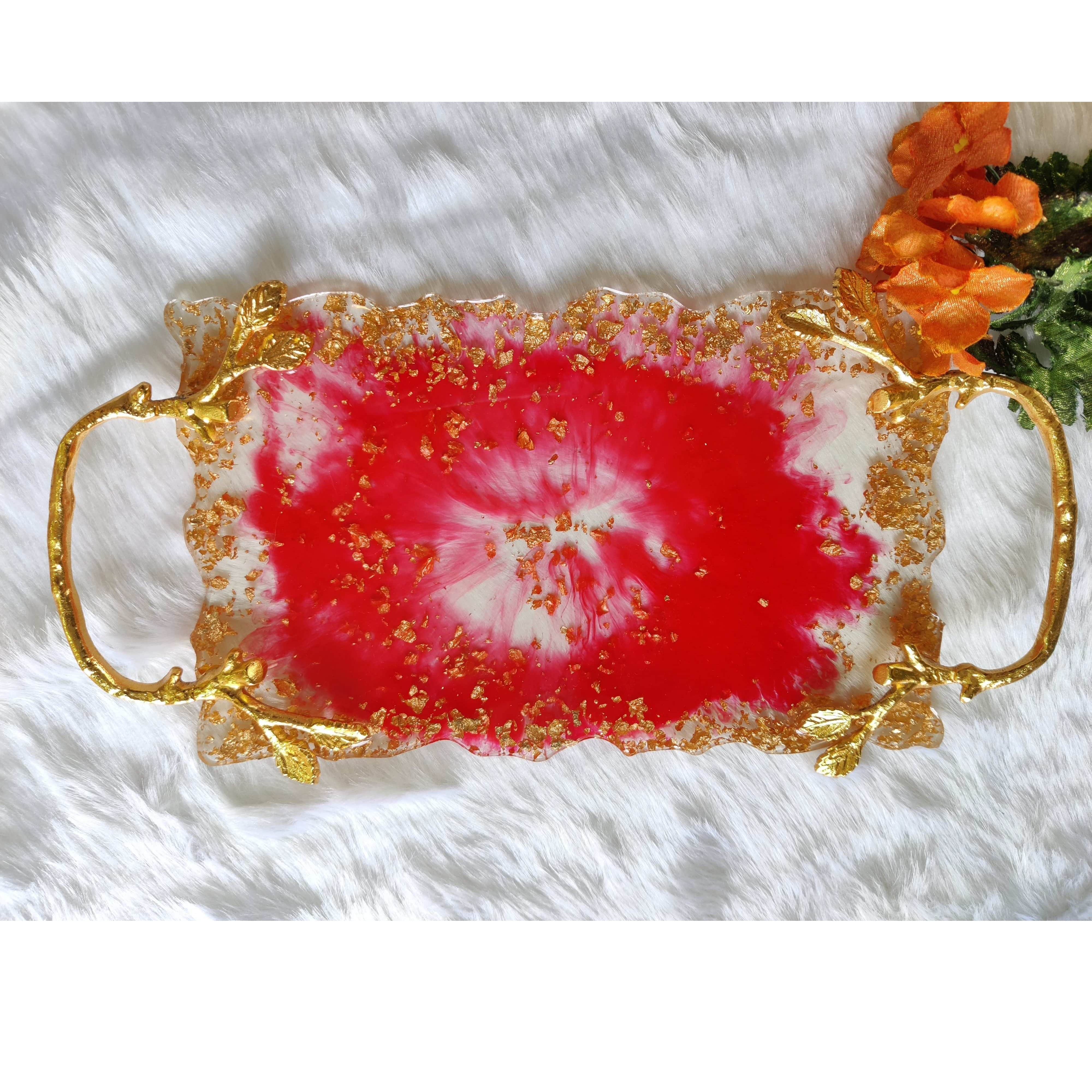 Handmade Resin Tray - front_view