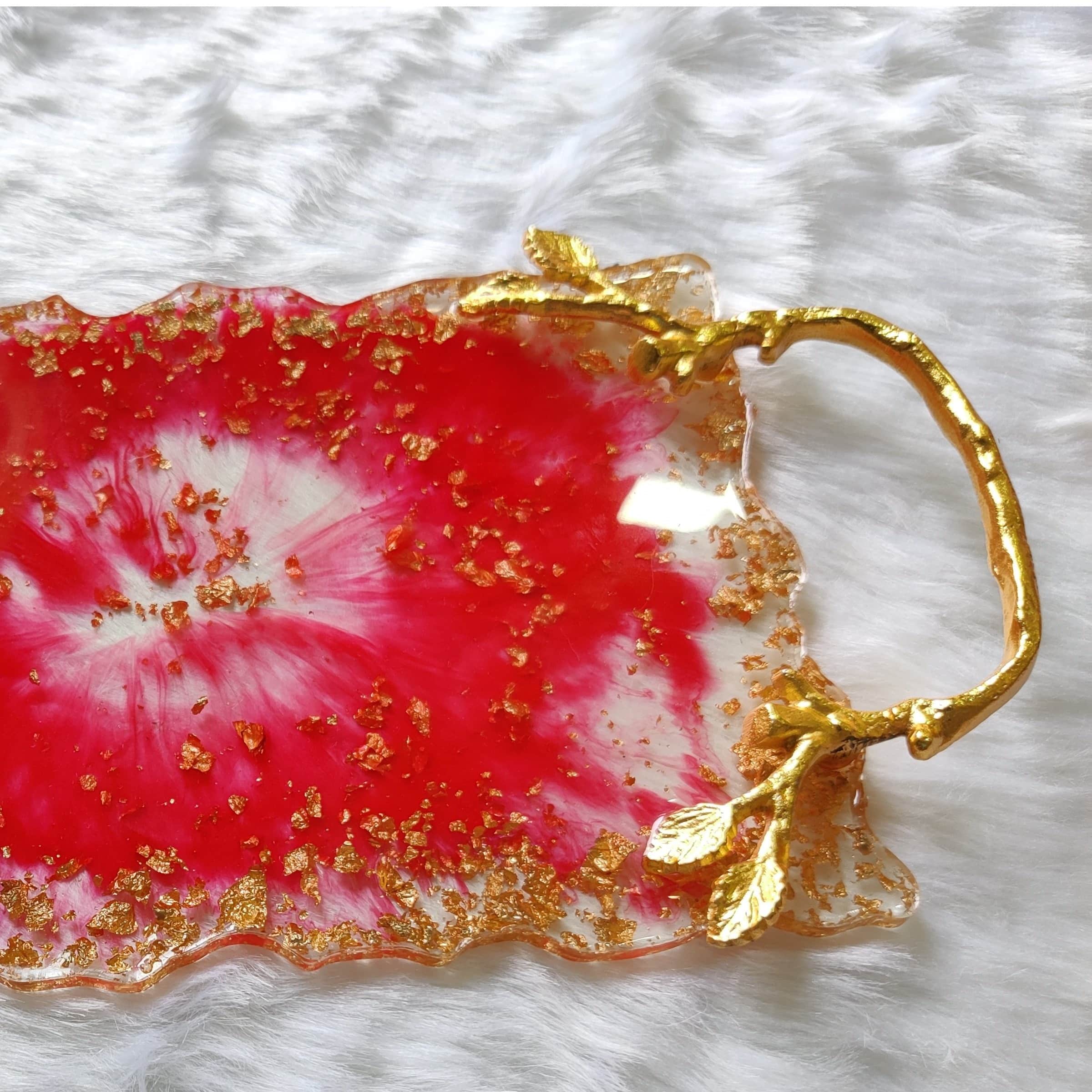 Handmade Resin Tray - left_view
