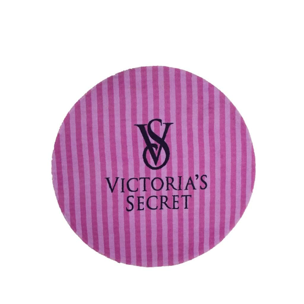 Printed Circle Nylon Carpet - rear_view