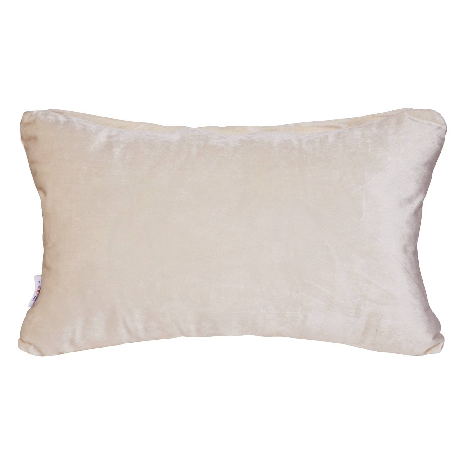 Ivory Premium Lumbar Cushion Cover (set of 2)
