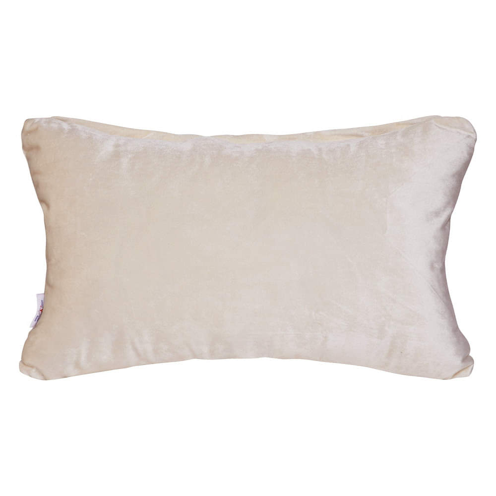 Ivory Premium Lumbar Cushion Cover (set of 2) - photo