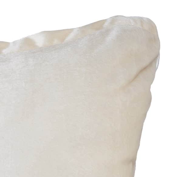 Ivory Premium Cushion Cover(set of 2) - rear_view