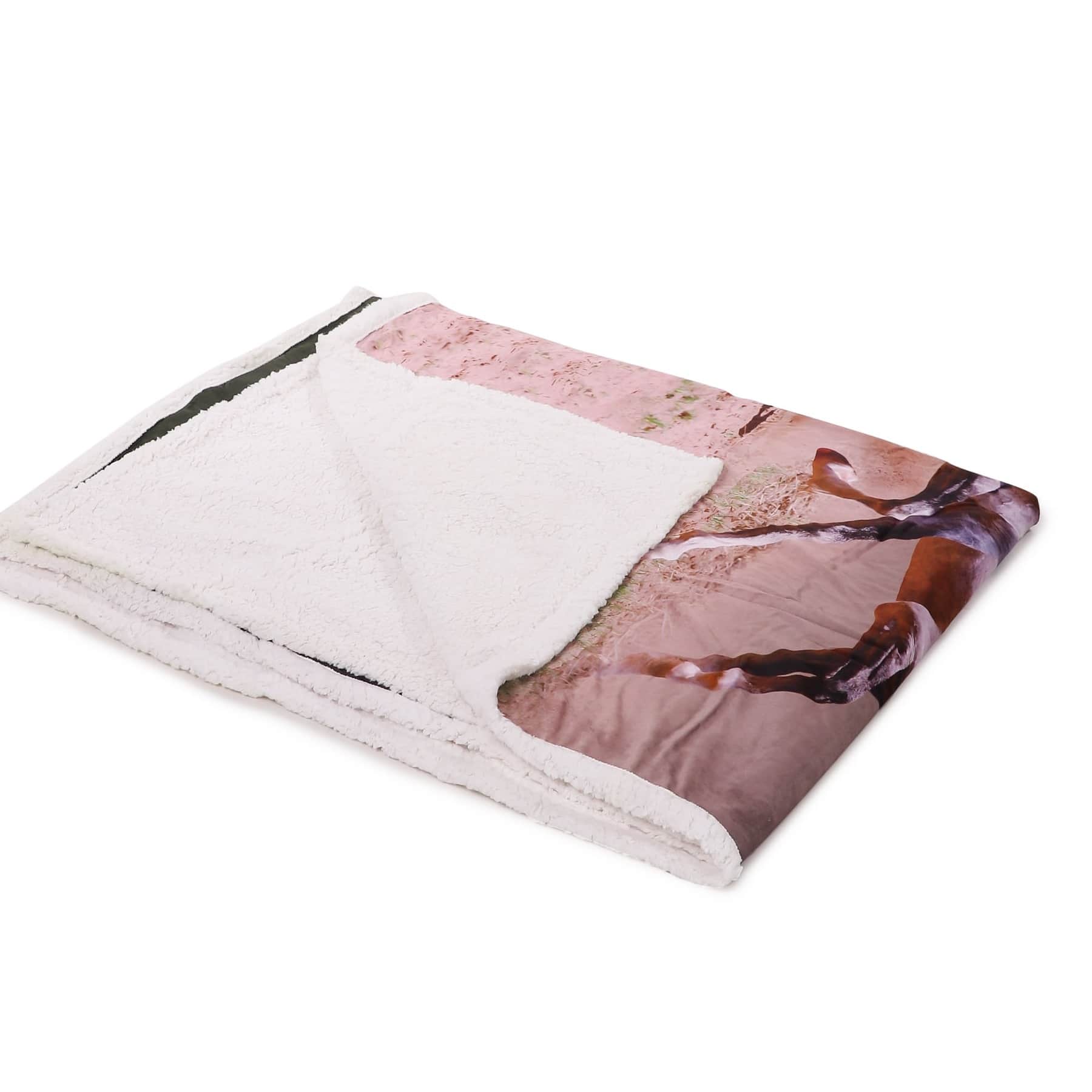 Digital Horse Print (Blanket) - rear_view
