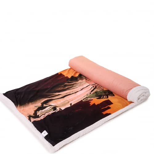 Statue of Liberty Sherpa Digital Print (Blanket)