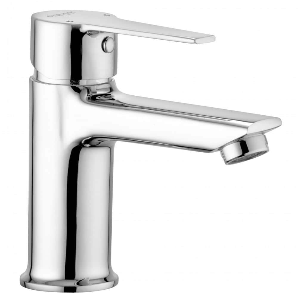 Single Lever Basin Mixer (Silver Finish) - photo