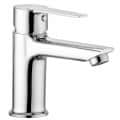 Single Lever Basin Mixer (Silver Finish) - front_view