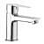 Single Lever Basin Mixer (Silver Finish) - top_view