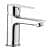 Single Lever Basin Mixer (Silver Finish) - rear_view