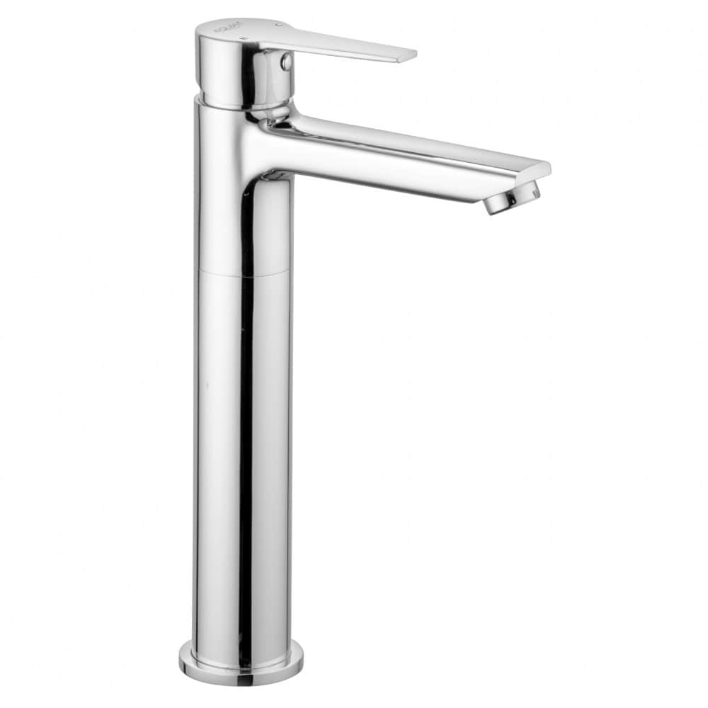 Brass Single Lever Basin Mixer Tall Boy - photo