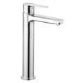 Brass Single Lever Basin Mixer Tall Boy - rear_view