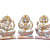 Marble Ganesha Lakshmi Sarswati - front_view
