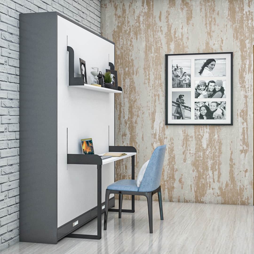 Quadro V Multi Function WallBed (Queen size) - left_view