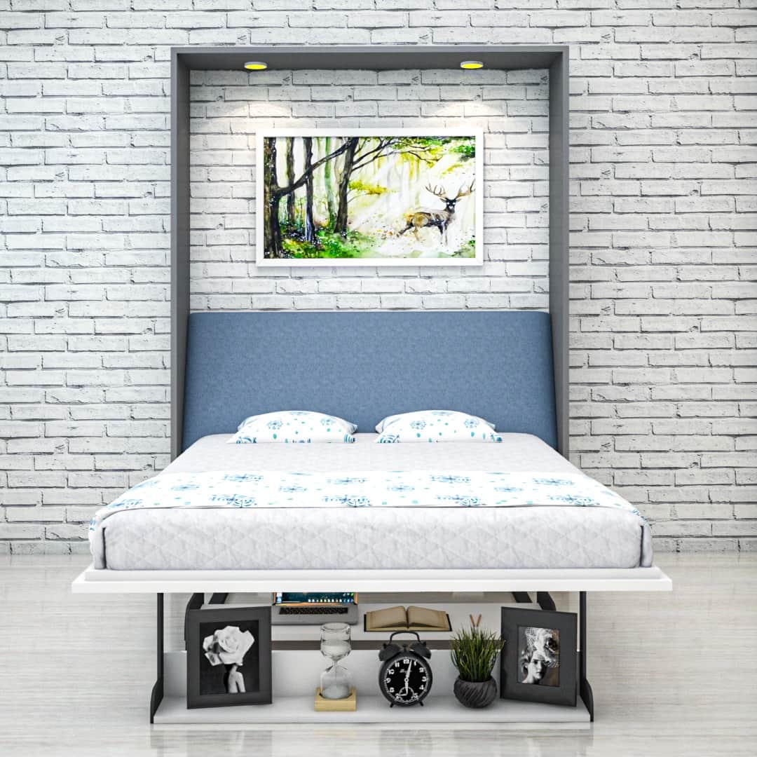 Quadro V Multi Function WallBed (Queen size) - right_view