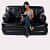 5 In 1 Sofa Cum Bed With Free Air Pump - photo
