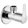 Rio Brass Angular Stop Cock Without Wall Flange (Chrome Finish) - front_view