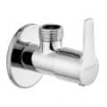 Rio Brass Angular Stop Cock Without Wall Flange (Chrome Finish) - rear_view